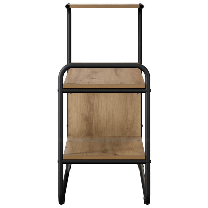 Masă de consolă Stejar Artizanal 80 x 35 x 75 cm Lemn prelucrat WALTI