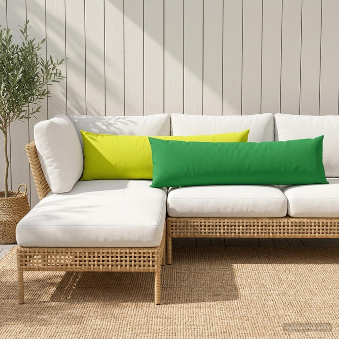 Pernă cu pernă HEERLEN Verde strălucitor. 40 x 145 cm Poliester - WALTI WALTI