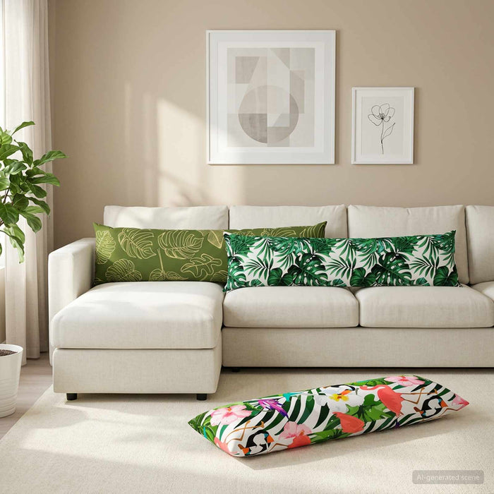 Pernă cu pernă HEERLEN Multicolour 40 x 145 cm Poliester - WALTI WALTI