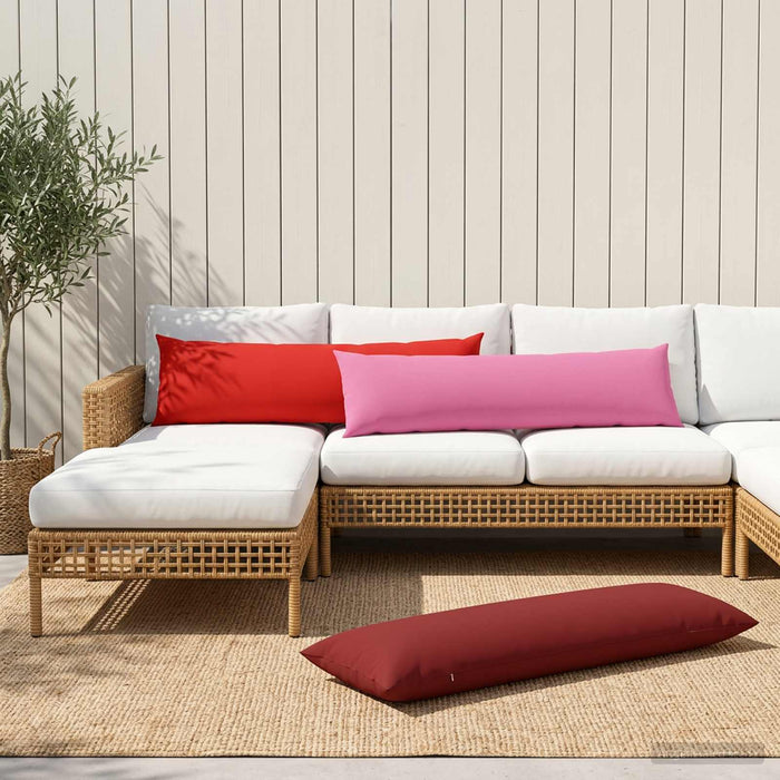 Pernă cu pernă HEERLEN Roșu 40 x 145 cm Poliester - WALTI WALTI