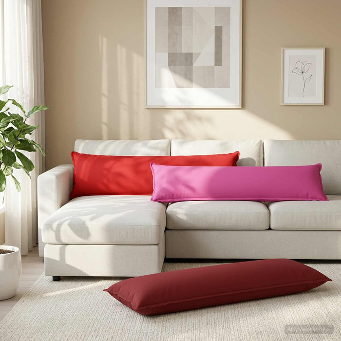 Pernă cu pernă HOUTEN Roz 40 x 145 cm Poliester - WALTI WALTI