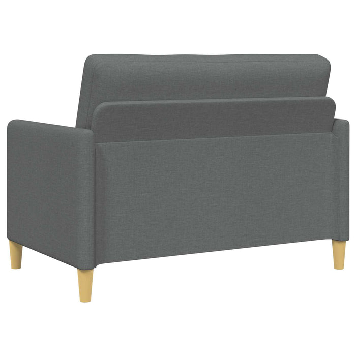 Set de canapea cu spațiu de depozitare 2 pcs Gri închis - WALTI WALTI