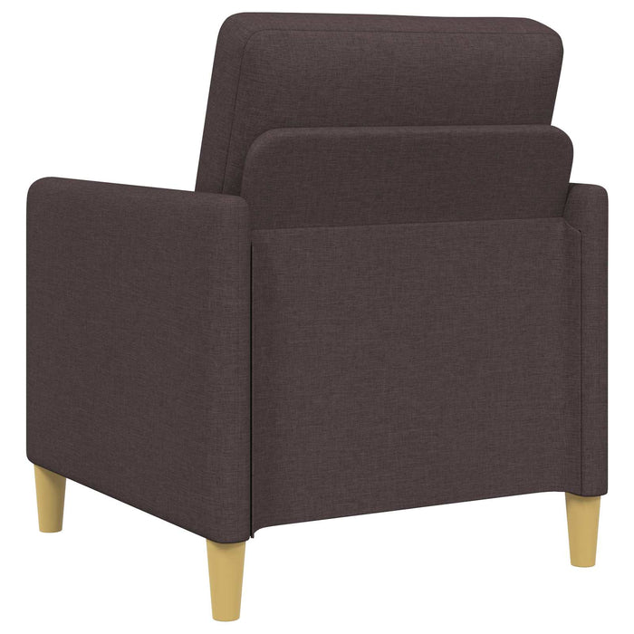 Set de canapea cu spațiu de depozitare 2 pcs Maro închis - WALTI WALTI