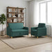 Set de canapea cu spațiu de depozitare 2 pcs Verde închis - WALTI WALTI