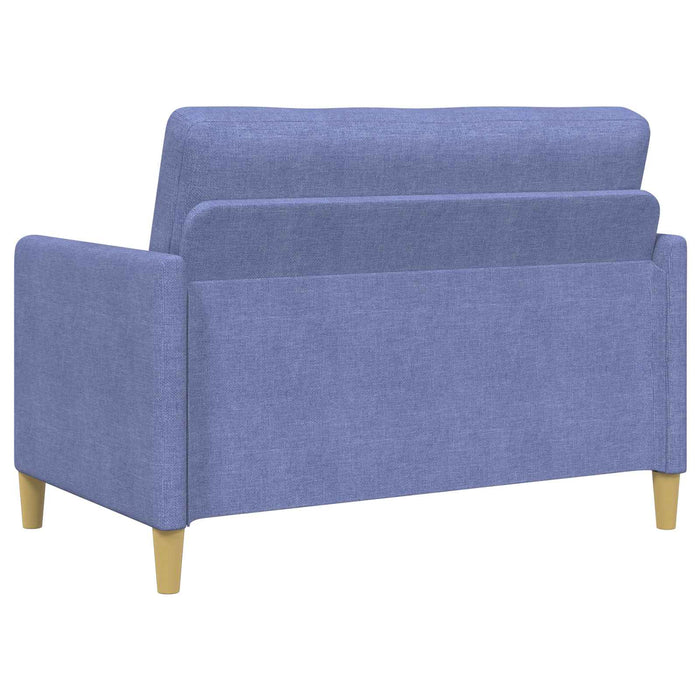 Set de canapea cu spațiu de depozitare 2 pcs Albastru Jeans - WALTI WALTI