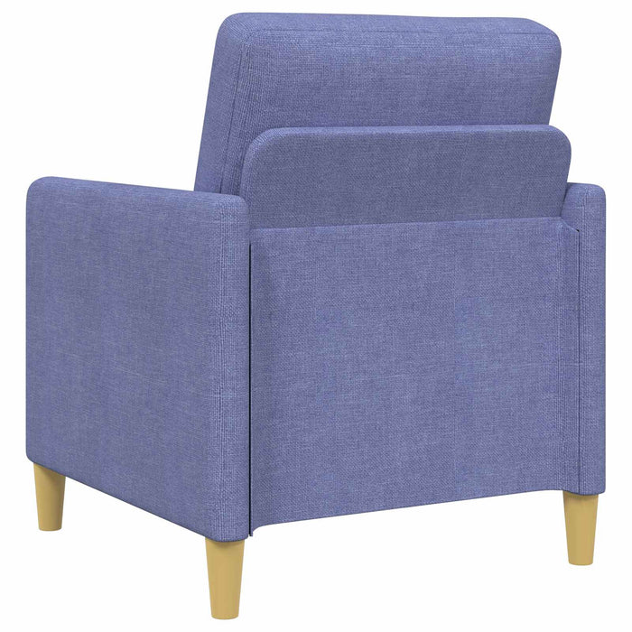Set de canapea cu spațiu de depozitare 2 pcs Albastru Jeans - WALTI WALTI