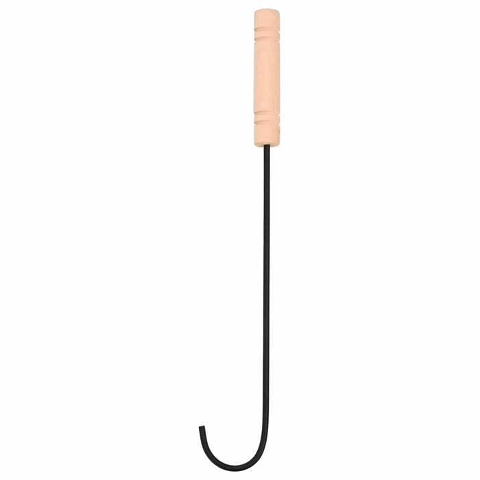 Focar cu grătar ajustabil ⌀55,5 x 107,5 cm Oțel Negru - WALTI WALTI