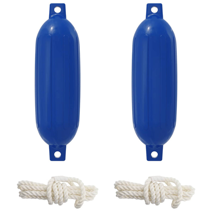 Fendere pentru Barca 2 buc. Ø 11 x 40 cm albastru PVC WALTI