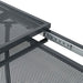 Masă de dining extensibilă din plasă Antracit 212 x 90 x 76 cm - WALTI WALTI