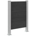 Împrejmuire pentru Coș de Gunoi Gri 85 x 12 x 115 cm - WALTI WALTI