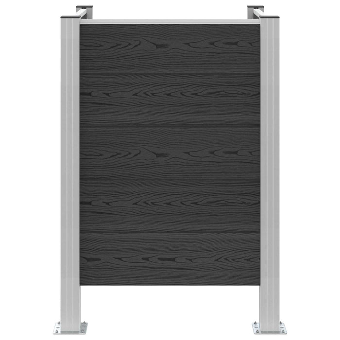 Împrejmuire pentru Coș de Gunoi Gri 85 x 85 x 115 cm - WALTI WALTI