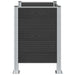 Împrejmuire pentru Coș de Gunoi Gri 85 x 85 x 115 cm - WALTI WALTI