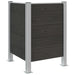 Împrejmuire pentru Coș de Gunoi Gri 85 x 85 x 115 cm - WALTI WALTI