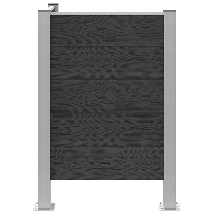 Împrejmuire pentru Coș de Gunoi Gri 85 x 85 x 115 cm - WALTI WALTI