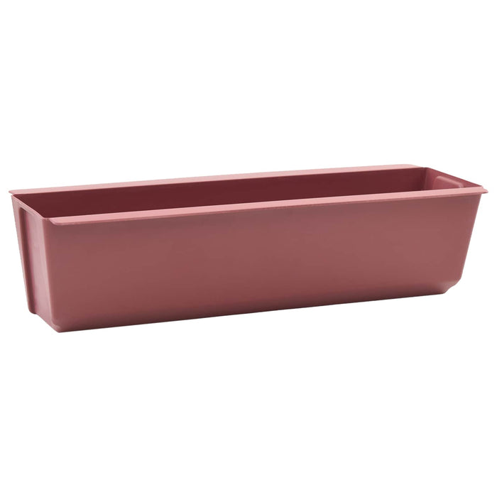 Cutii de flori pentru paleți Euro 12 pcs Maro WALTI