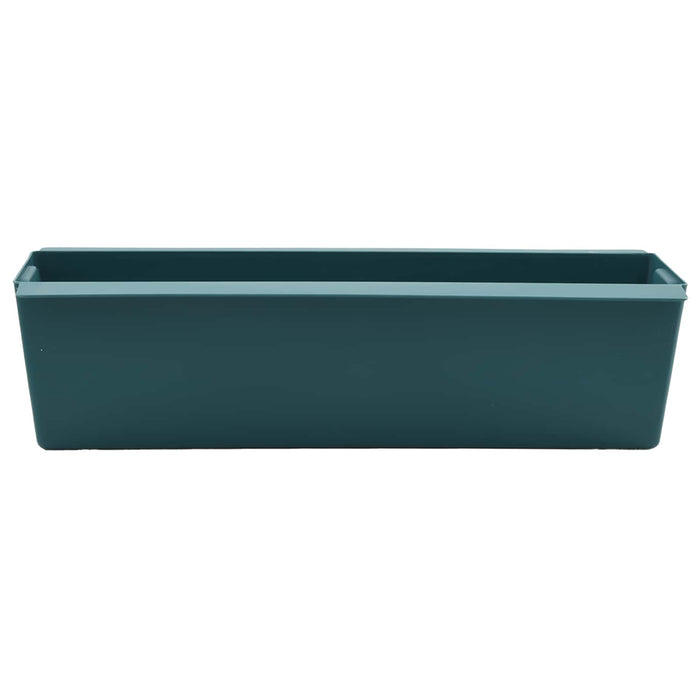 Cutii de flori pentru paleți Euro 24 pcs Verde WALTI