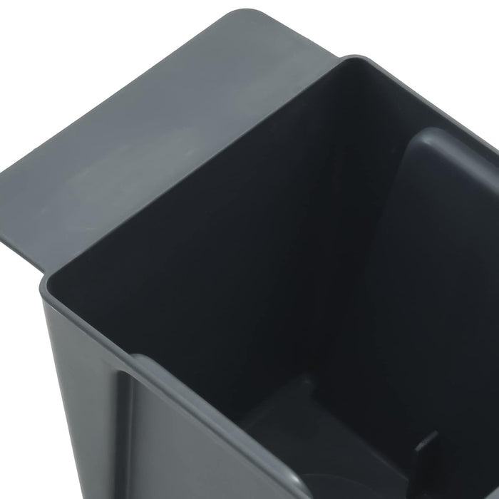Cutii de flori pentru paleți Euro 12 pcs Gri 13,5 x 9 x 9,5 cm WALTI