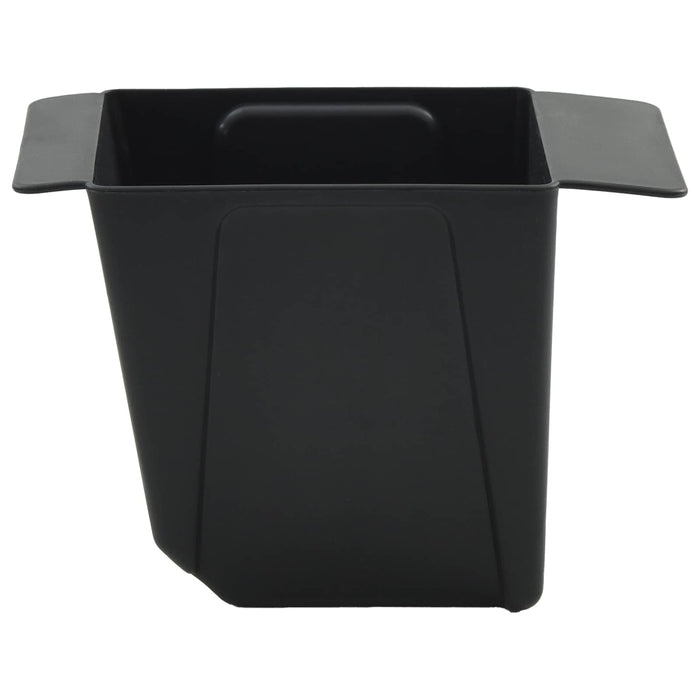 Cutii de flori pentru paleți Euro 12 pcs Negru 14 x 9 x 9,5 cm WALTI