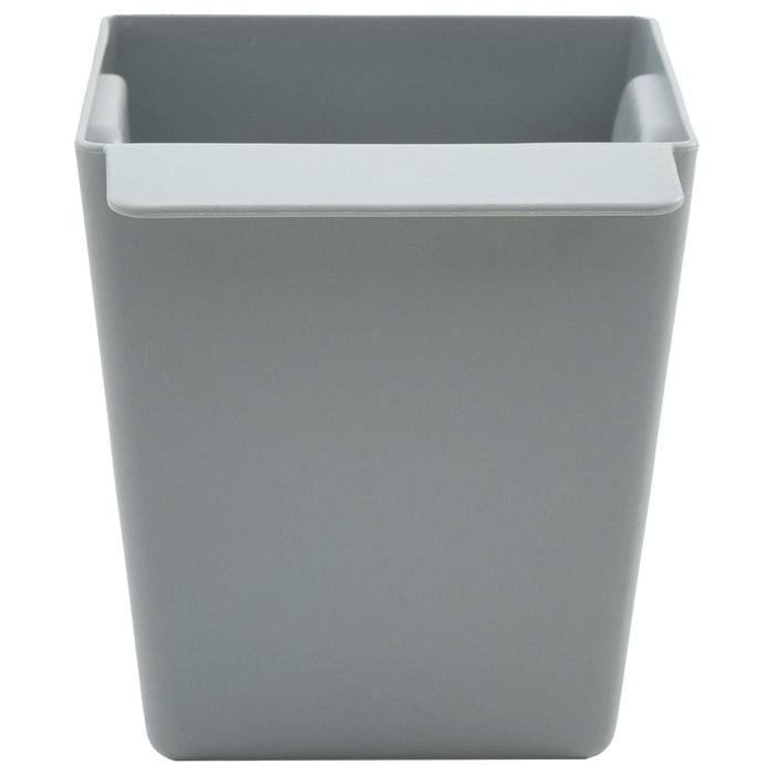 Cutii de flori pentru paleți Euro 12 pcs Gri deschis WALTI