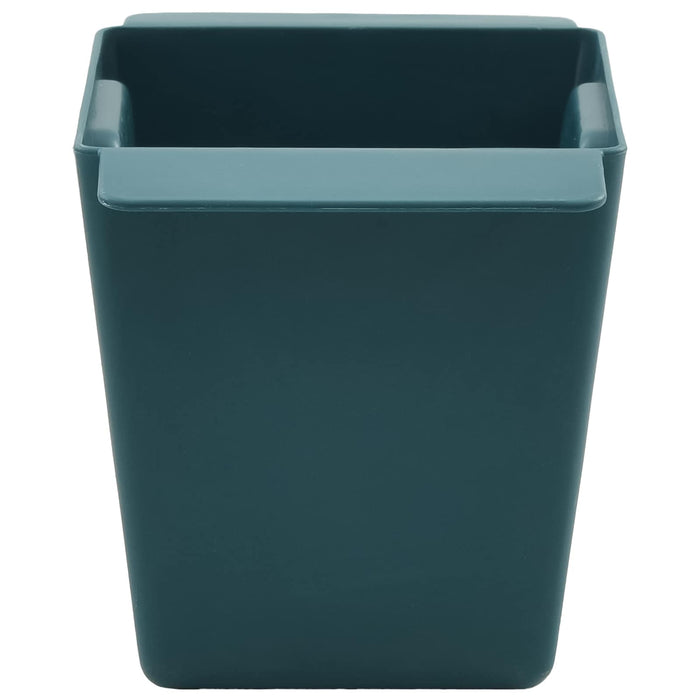 Cutii de flori pentru paleți Euro 24 pcs Verde WALTI