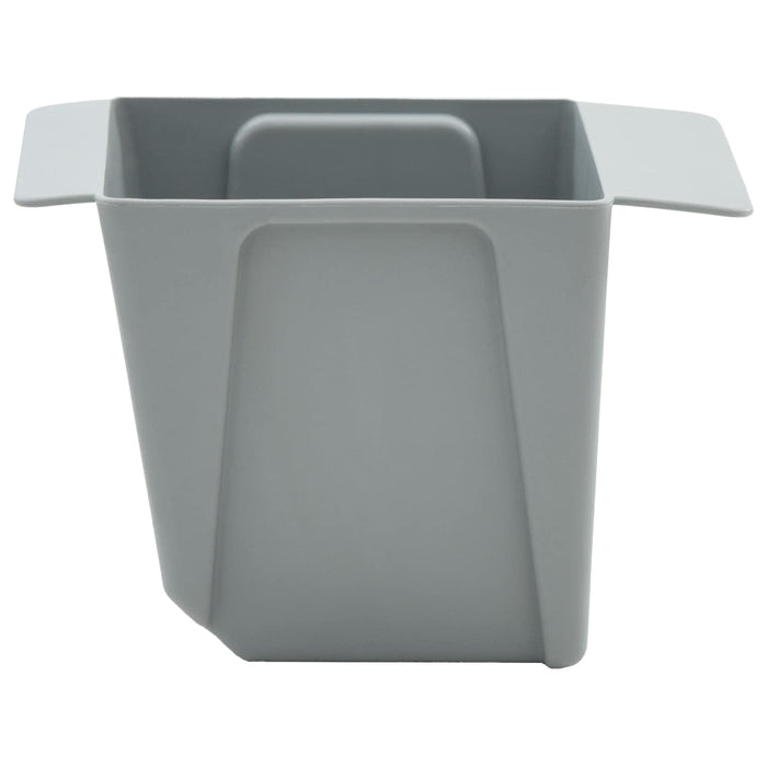 Cutii de flori pentru paleți Euro 24 pcs Gri deschis WALTI