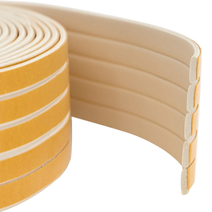 Banda adeziva pentru feronerie Alb 8 x 2 mm 12 m Spumă EPDM WALTI