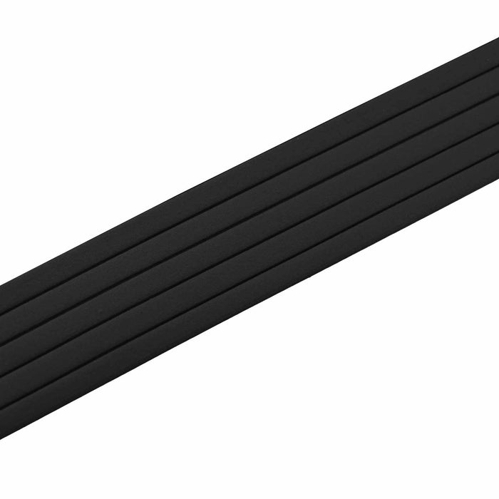 Banda adeziva pentru feronerie Negru 8 x 2 mm 25 m Spumă EPDM WALTI