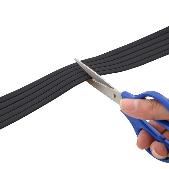 Banda adeziva pentru feronerie Negru 8 x 2 mm 25 m Spumă EPDM WALTI