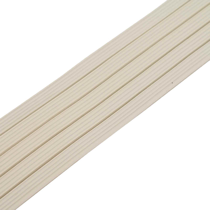 Banda adeziva pentru feronerie Alb 15 x 8 mm 50 m Spumă EPDM WALTI