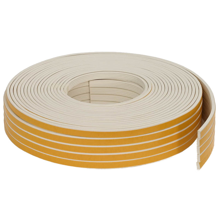 Banda adeziva pentru feronerie Alb 15 x 8 mm 50 m Spumă EPDM WALTI