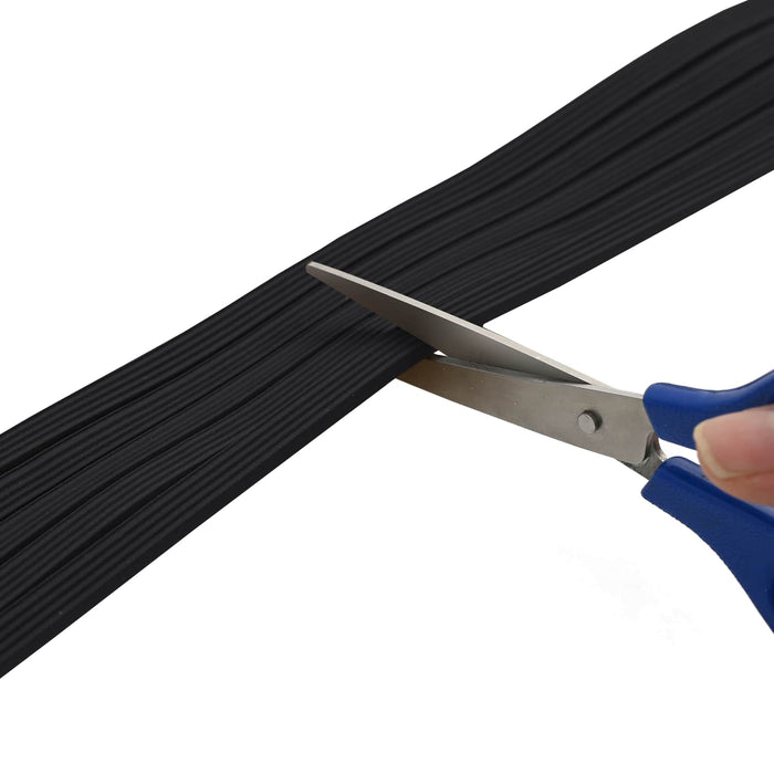 Banda adeziva pentru feronerie Negru 15 x 8 mm 100 m Spumă EPDM WALTI