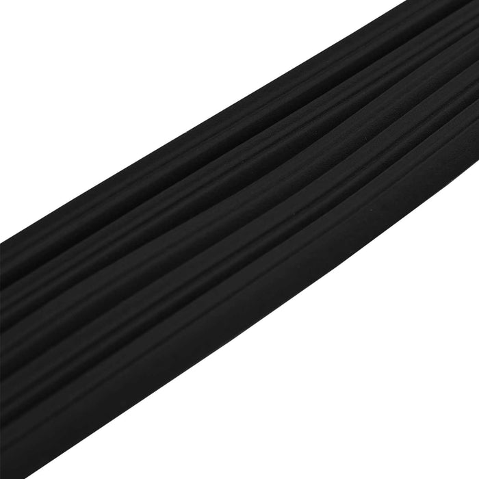 Banda adeziva pentru feronerie Negru 10 x 6 mm 100 m Spumă EPDM WALTI