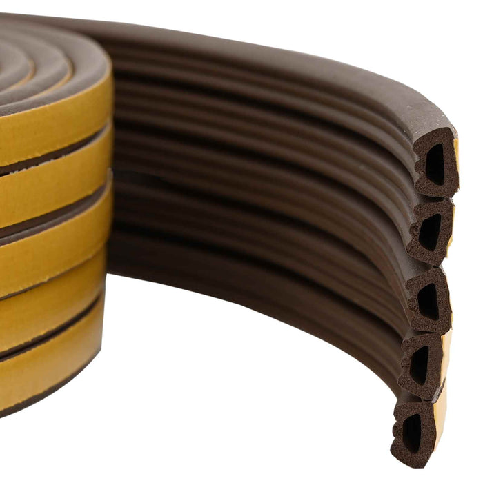 Banda adeziva pentru feronerie Maro 10 x 6 mm 100 m Spumă EPDM WALTI