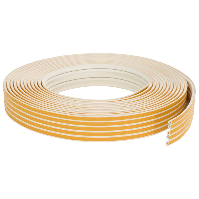 Banda adeziva pentru feronerie Alb 9 x 6 mm 12 m Spumă EPDM WALTI