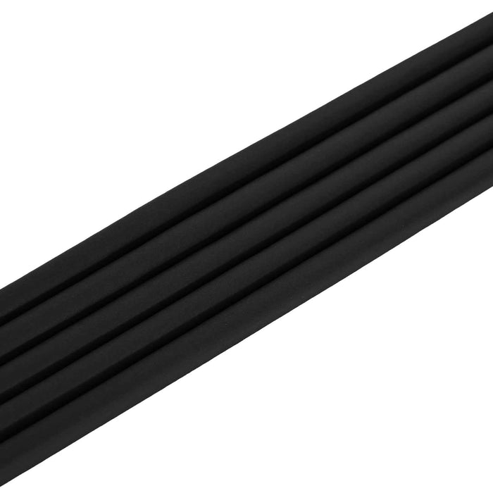 Banda adeziva pentru feronerie Negru 12 x 10 mm 25 m Spumă EPDM WALTI