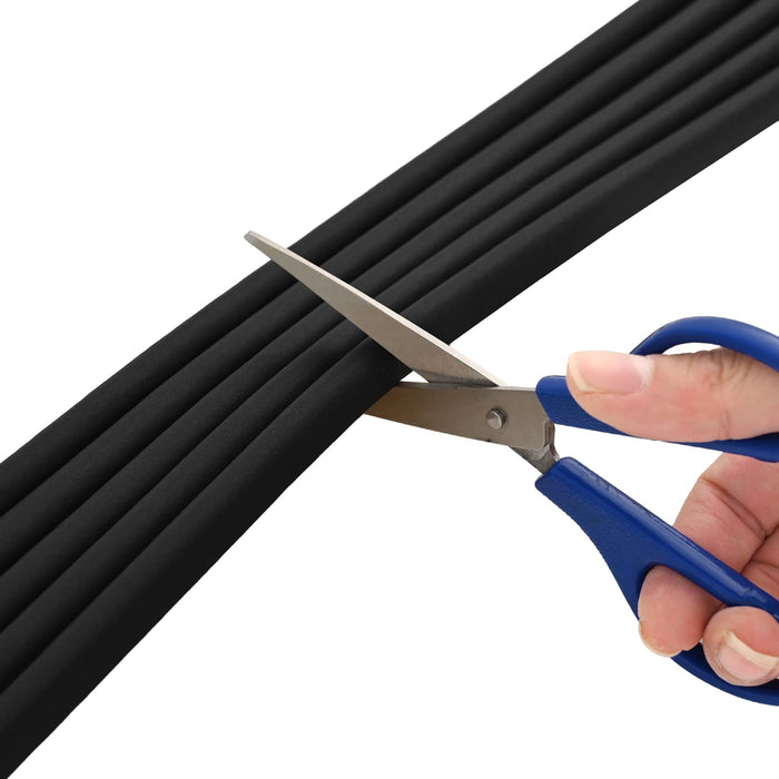 Banda adeziva pentru feronerie Negru 12 x 10 mm 100 m WALTI