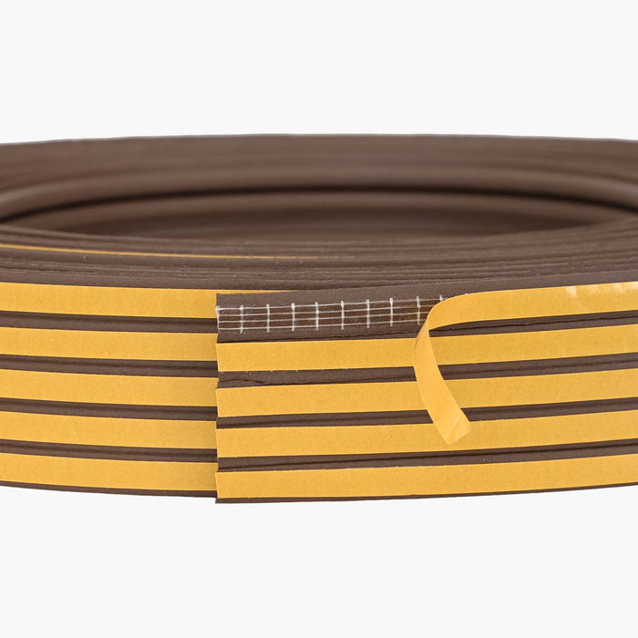 Banda adeziva pentru feronerie Maro 14 x 12 mm 25 m Spumă EPDM WALTI