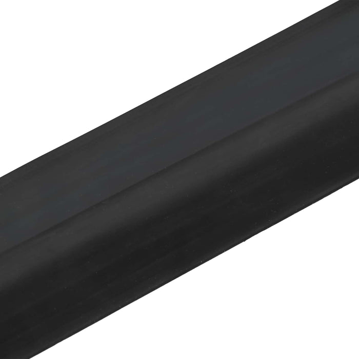 Seal pentru podeaua garajului Negru 78 x 14 mm 1 m Cauciuc EPDM WALTI
