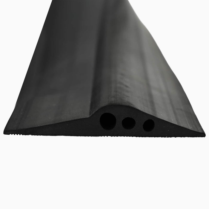 Seal pentru podeaua garajului Negru 78 x 14 mm 1 m Cauciuc EPDM WALTI