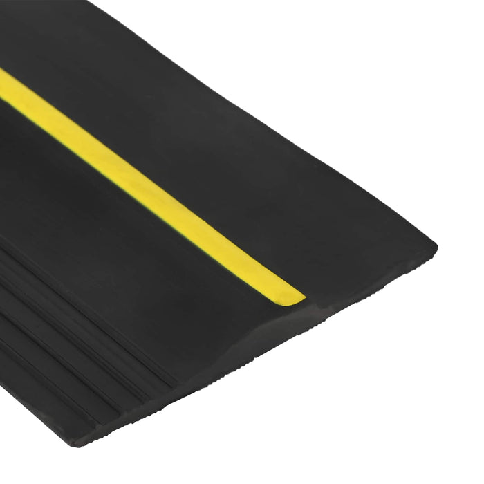 Seal pentru podeaua garajului Negru și Galben 12 x 90 mm 3,5 m WALTI