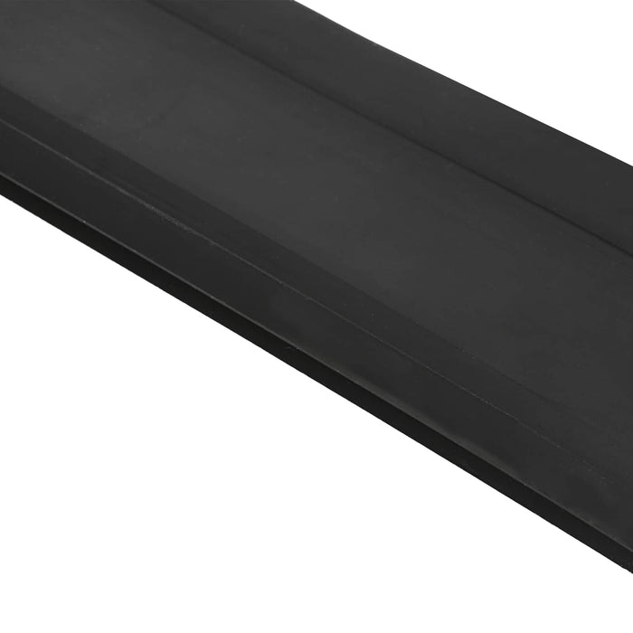 Etanșare pentru Ușa Garajului Negru 52 x 2 mm 3 m PVC WALTI