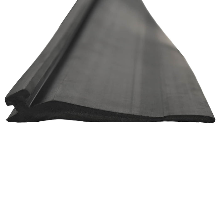 Etanșare pentru Ușa Garajului Negru 52 x 2 mm 4 m PVC WALTI