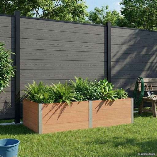 Strat înălțat de grădină Maro 200 x 100 x 54 cm - WALTI WALTI