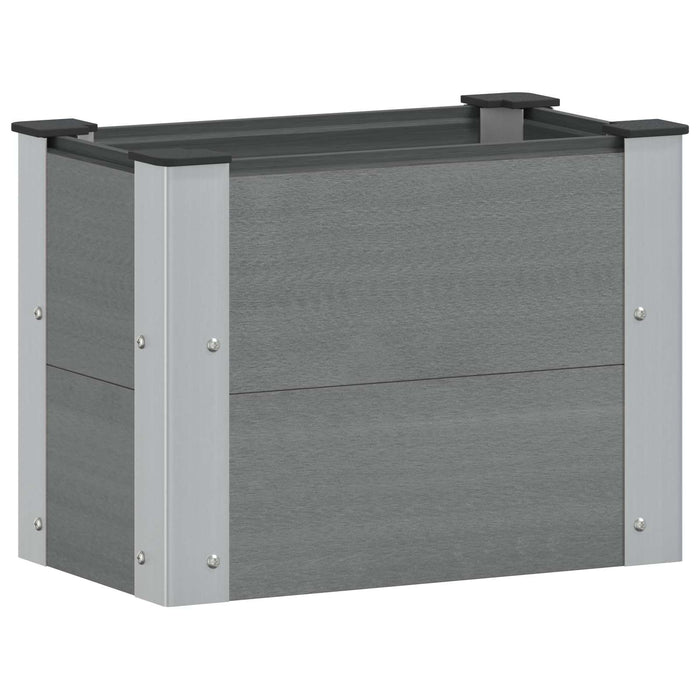 Strat înălțat de grădină Gri 50 x 30 x 36 cm WALTI