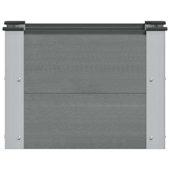Strat înălțat de grădină Gri 50 x 30 x 36 cm WALTI