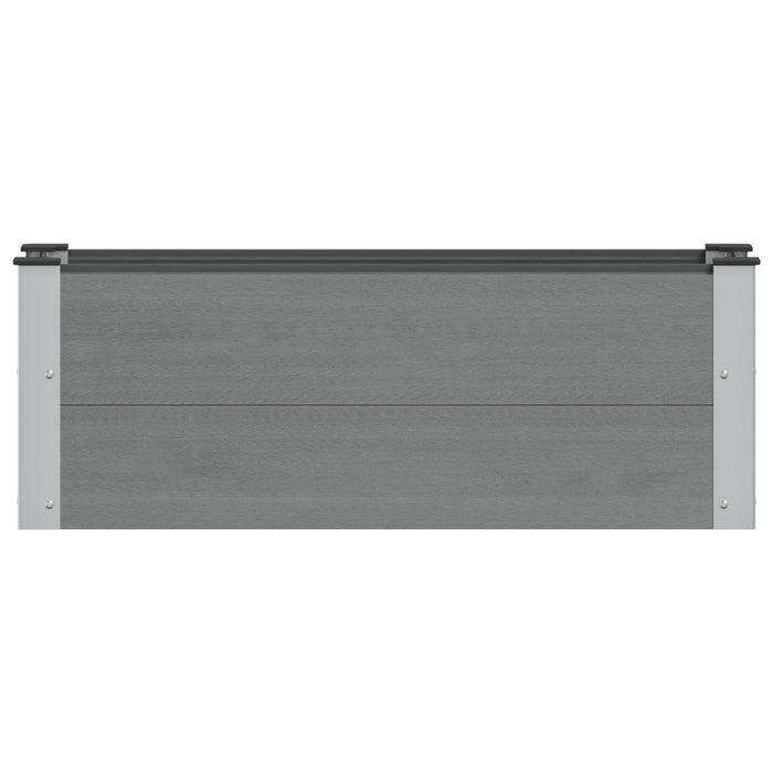 Strat înălțat de grădină Gri 100 x 30 x 36 cm WALTI