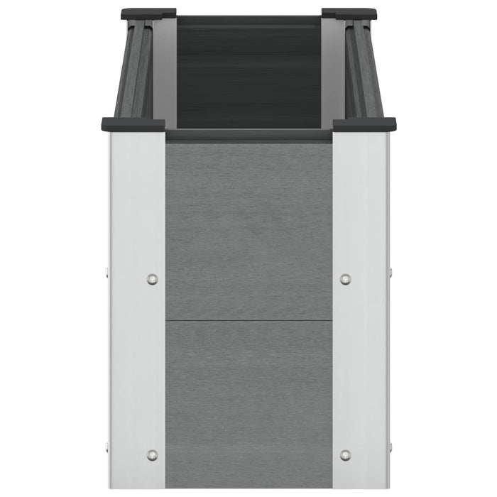 Strat înălțat de grădină Gri 100 x 30 x 36 cm WALTI