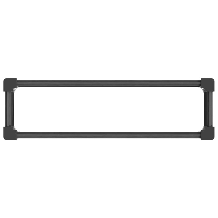 Strat înălțat de grădină Gri 100 x 30 x 36 cm WALTI