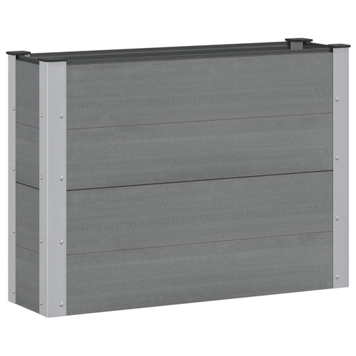 Strat înălțat de grădină Gri 100 x 30 x 72 cm - WALTI WALTI
