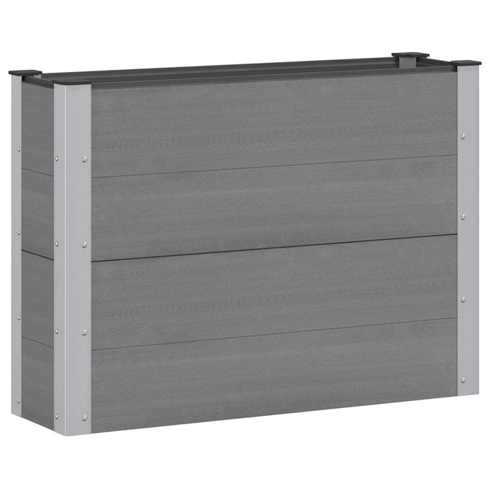 Strat înălțat de grădină Gri 100 x 30 x 72 cm WALTI
